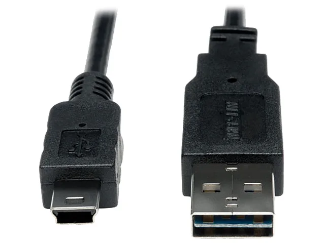 Tripp Lite Tripp Lite UR030-006 6 ft USB 2.0 Reversible A to Mini-B Cable — product photo