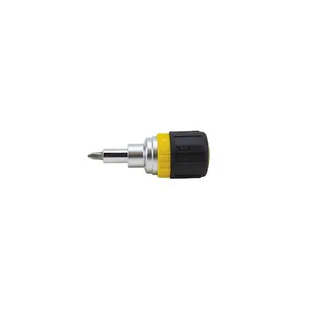 Klein Tools Klein Tools 6-in-1 Stubby Ratcheting Screwdriver 32593 — product photo