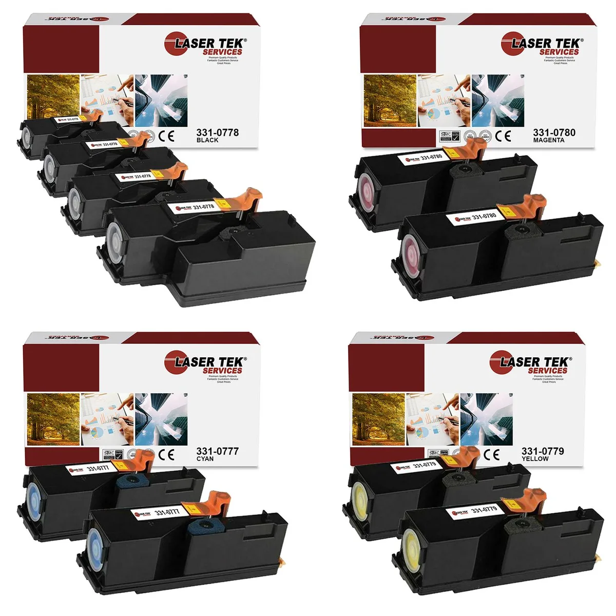 Laser Tek Services Laser Tek Services 1250 Compatible Toner Cartridge 10PK — product photo