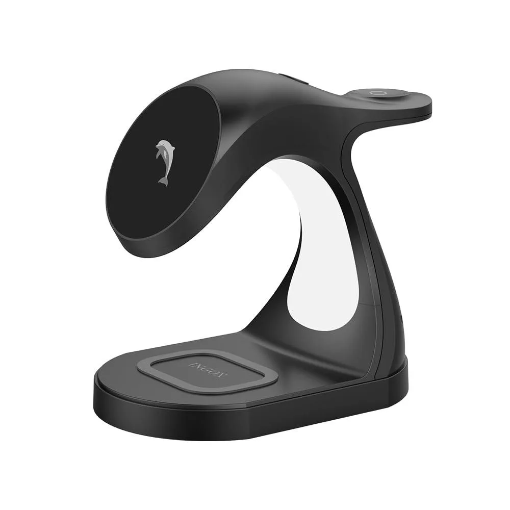  INGOX PWS-2041 4-in-1 Magnetic Wireless Charger Black 18W — product photo