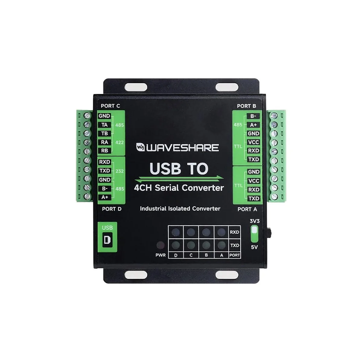 LORDWORLD LORDWORLD FT4232HL 4-Channel USB Serial Converter Development Board — product photo