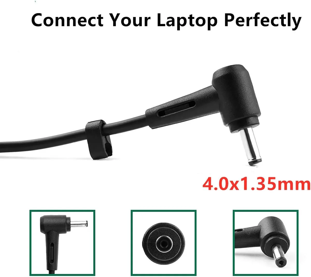 usbroway usbroway 19V 1.75A 33W AC adapter 4.0 x 1.35 mm — product photo