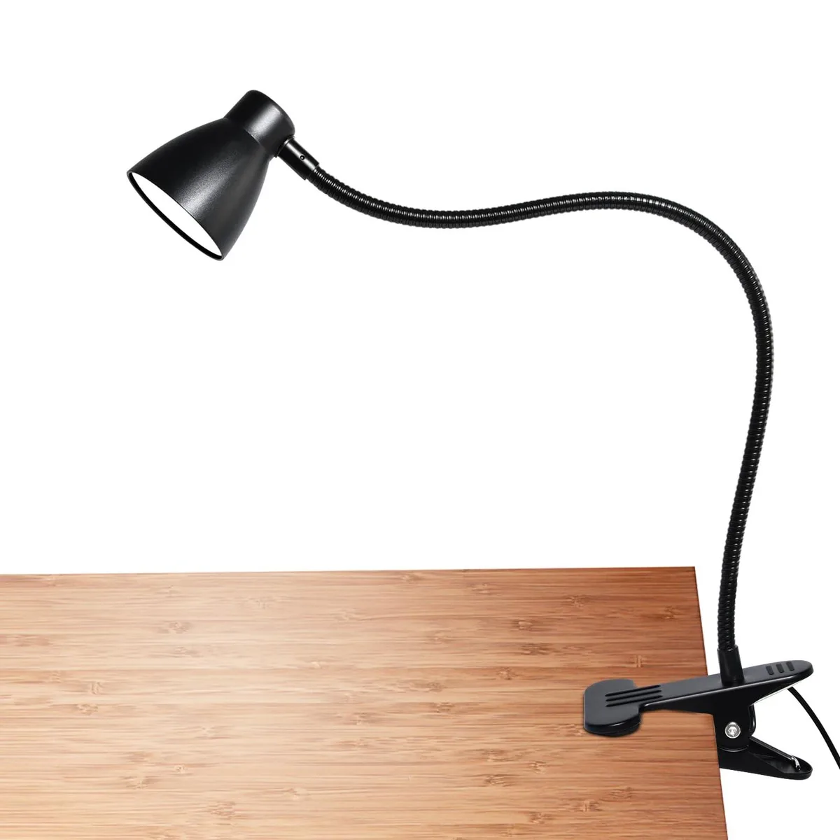  CeSunlight A8-Black 6W 700lm clip light fixture — product photo