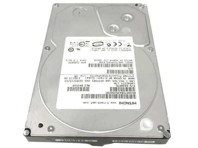 HGST HGST Deskstar 1TB 32MB 7200RPM SATA 3.0Gb/s 3.5" internal hard drive — product photo