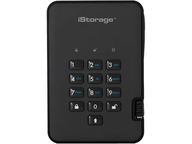 iStorage iStorage IS-DA2-256-500-B 500GB portable hard drive — product photo