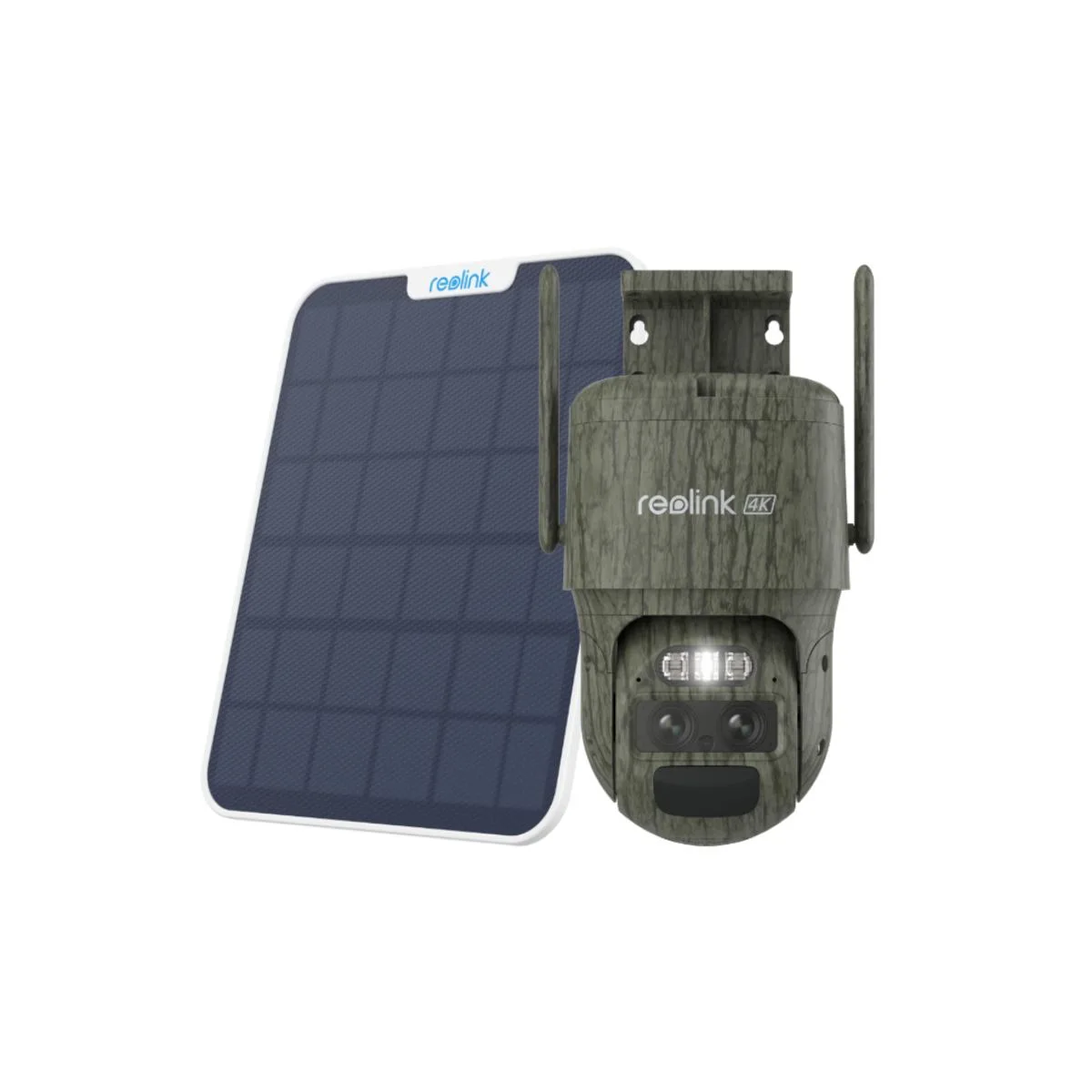 Reolink Reolink 4G LTE Dual-Lens Battery Network Camera with Solar Panel Auto-Zoom Tracking — product photo