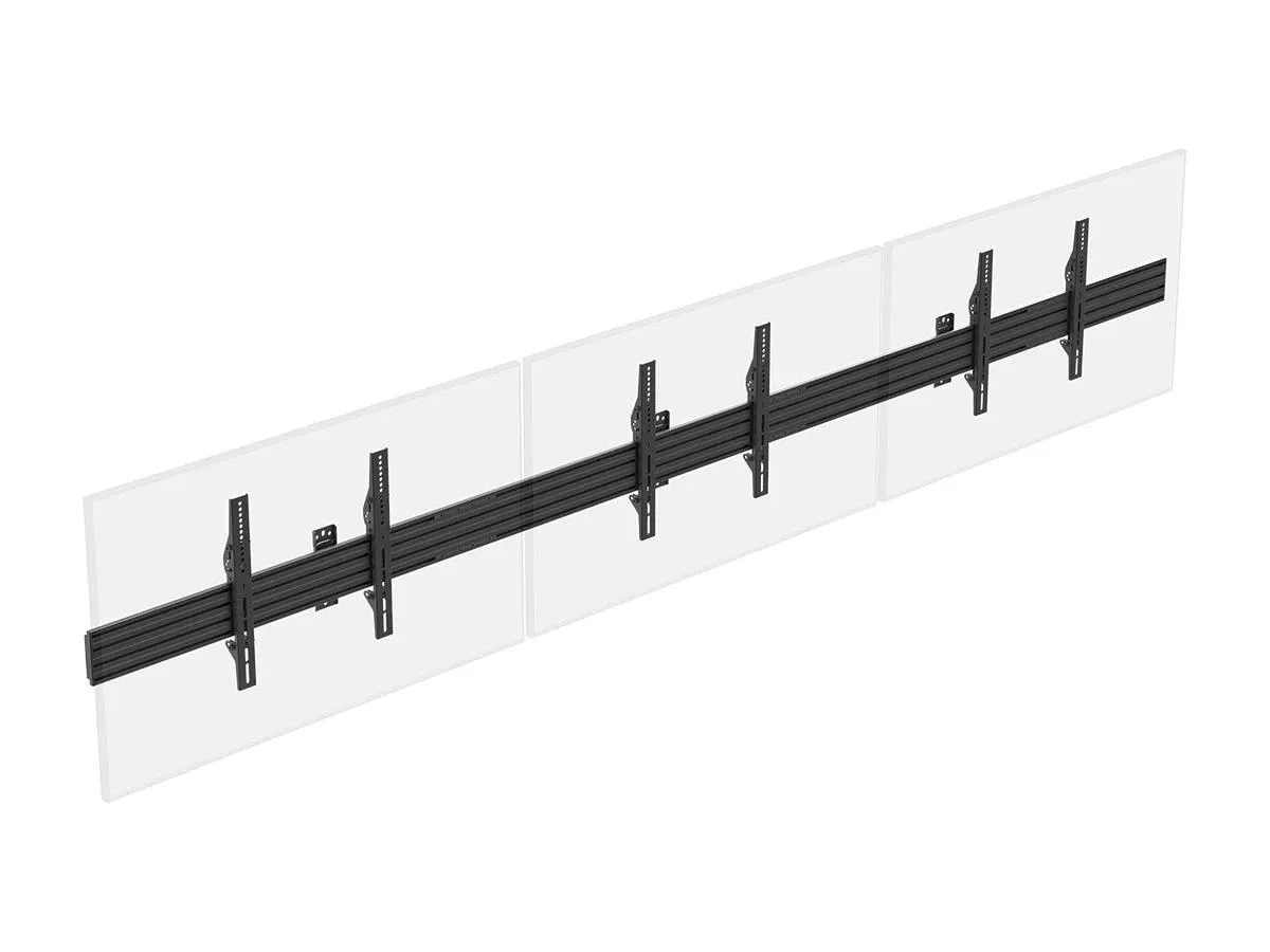 Monoprice Inc. Monoprice Inc. 39663 3x1 menu board tv mount 32-65in 66lb VESA 600x400 — product photo