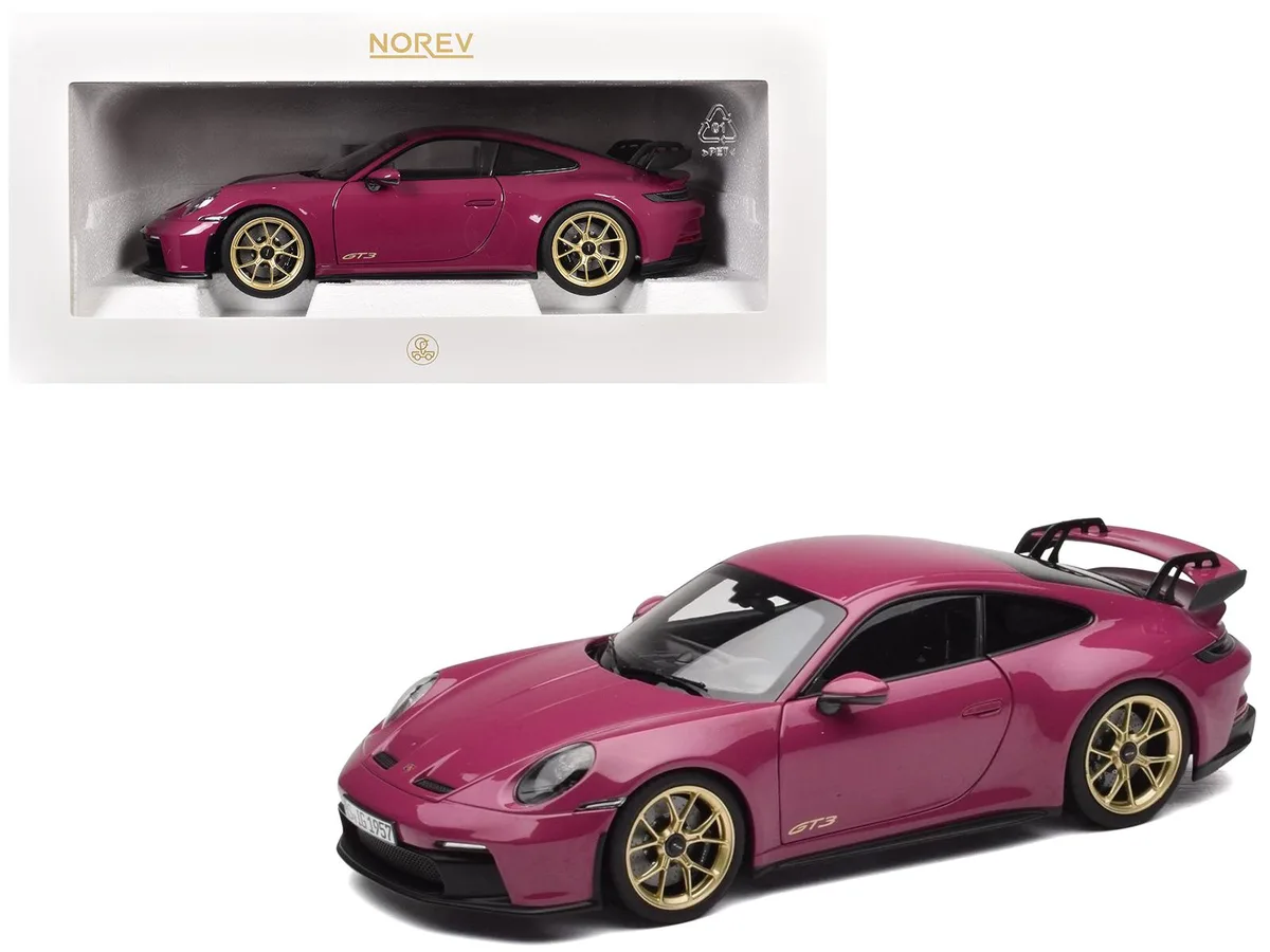 Norev Norev 2021 Porsche 911 GT3 Ruby Star Neo 1/18 Diecast Model Car — product photo