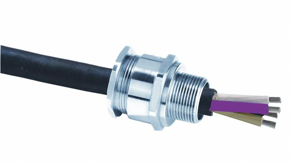 Appleton Century Crofts Appleton Century Crofts 20A2F0505 Connector Brass L Strain Relief 1.09in — product photo
