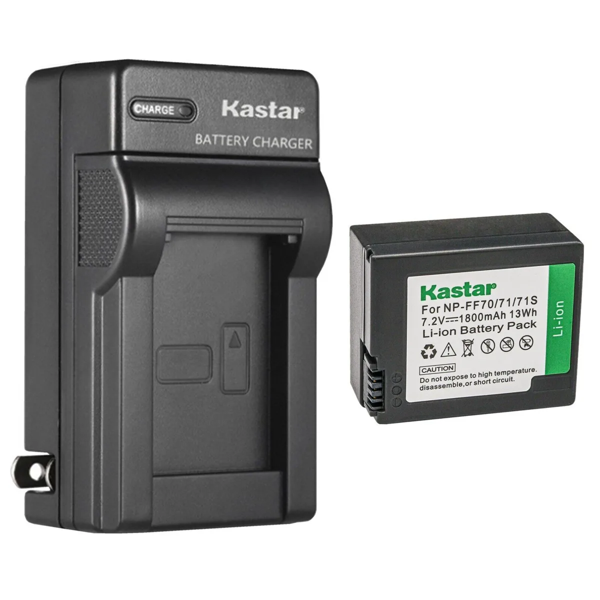 Kastar Kastar NP-FF70 13 Wh Li-Ion battery with AC charger — product photo