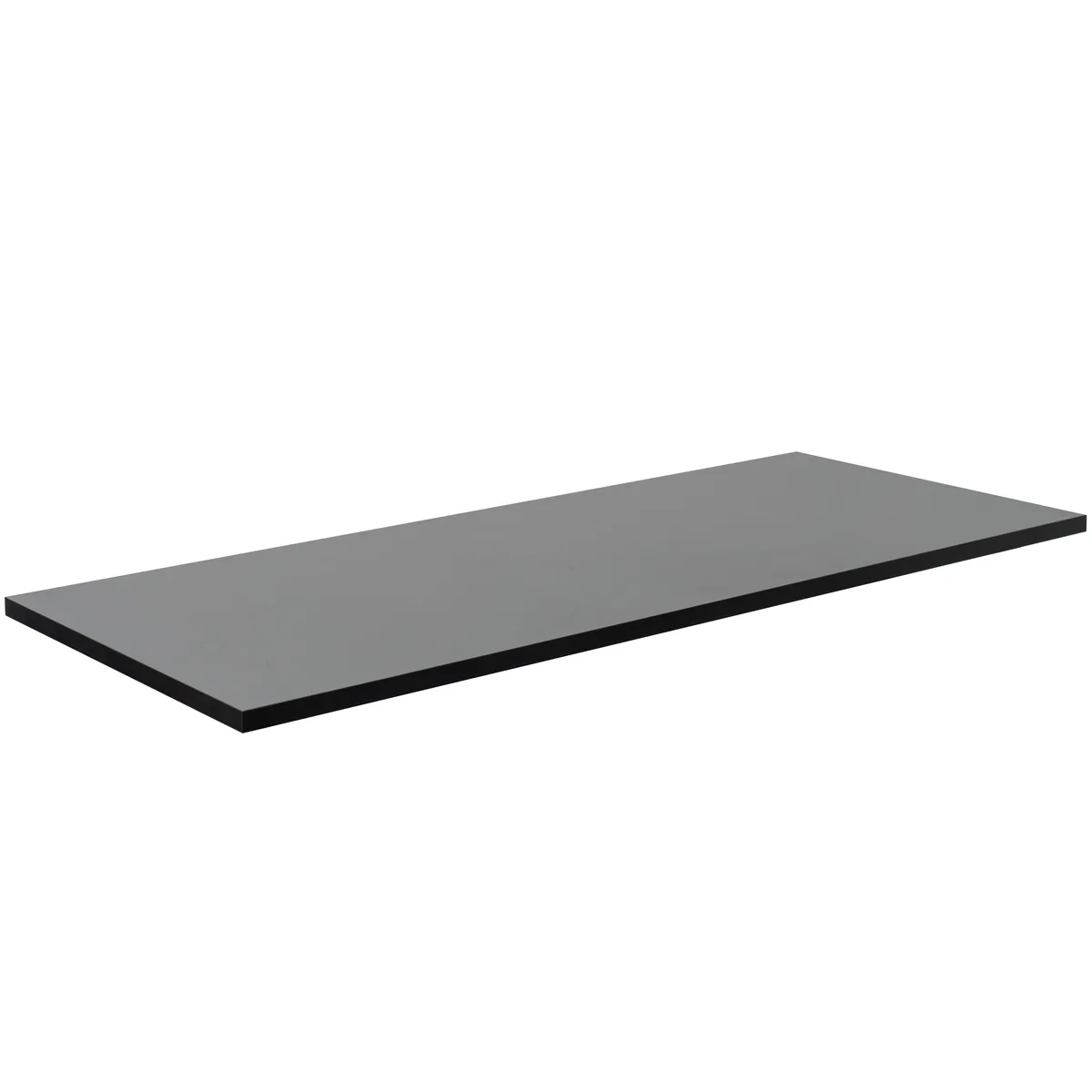 VIVO VIVO DESK-TOP55B-S 55" x 24" Square Corner Table Top Black — product photo