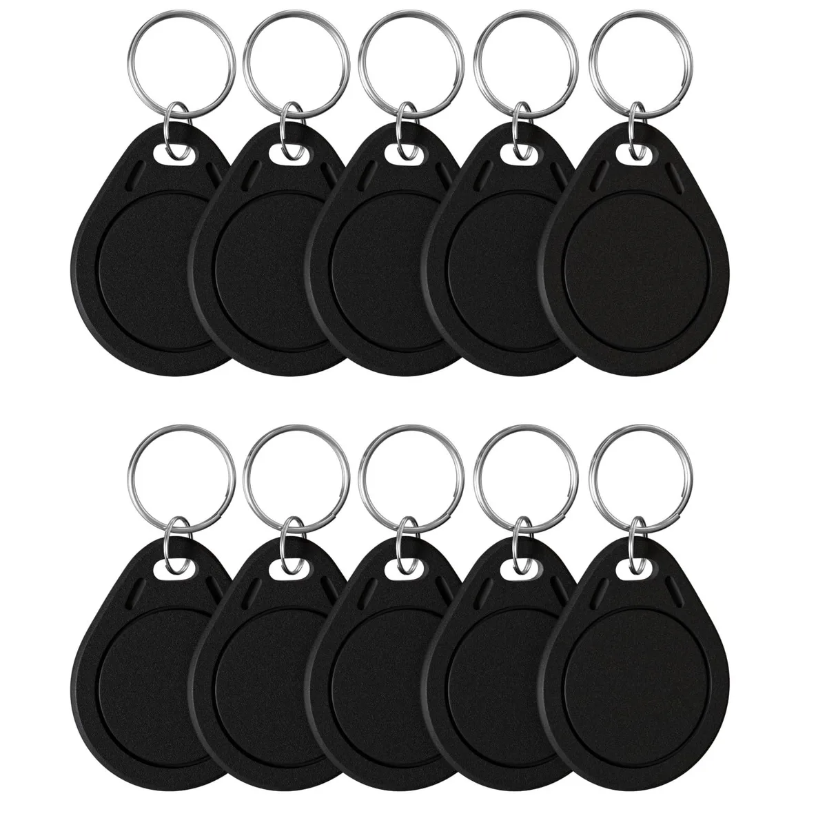  Viator Gear NTAG215 NFC Keyholder 10 Pack 504 Bytes Black — product photo