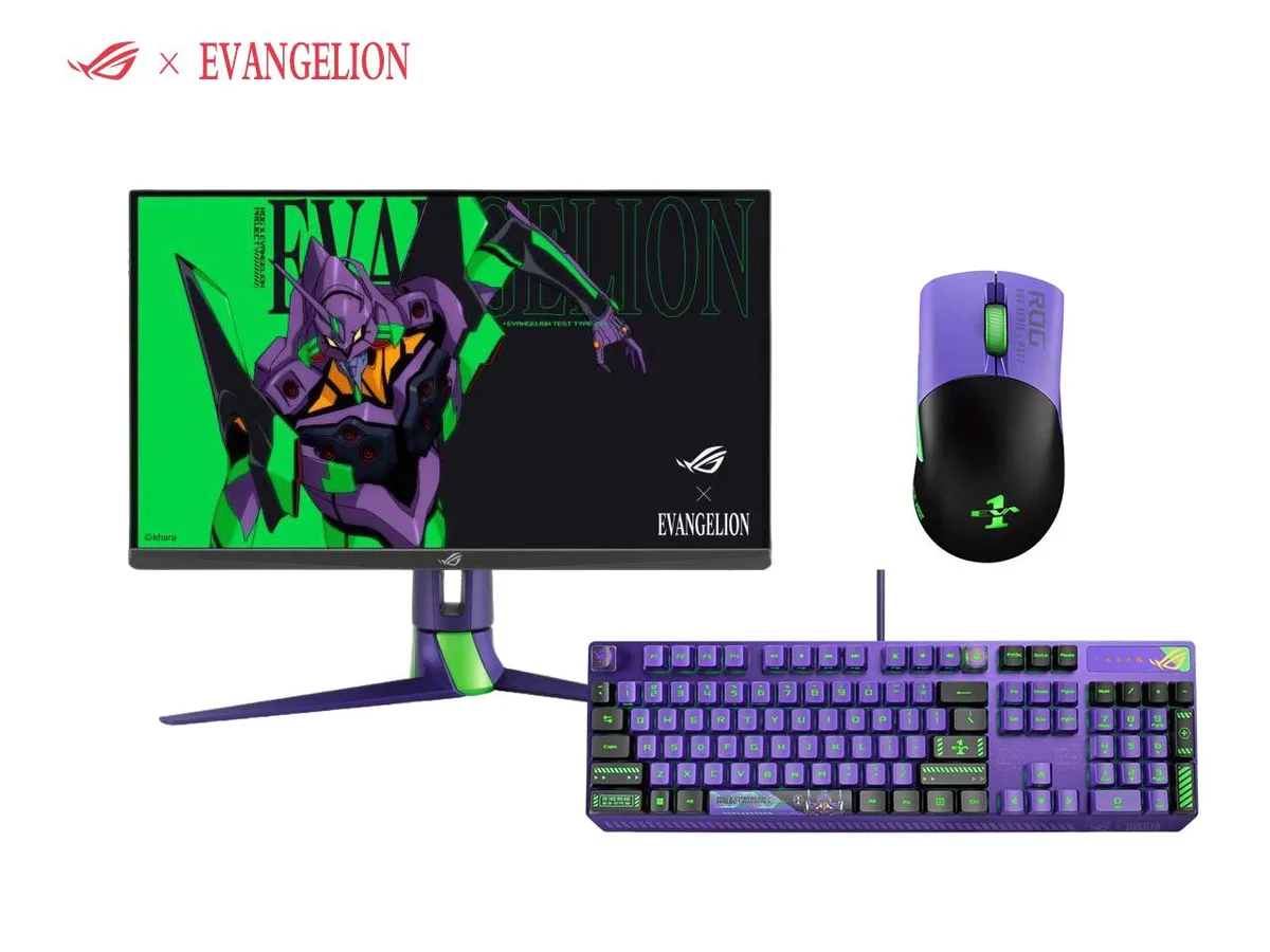 ASUS ASUS ROG Strix Scope RX Red Evangelion Gaming Keyboard — product photo