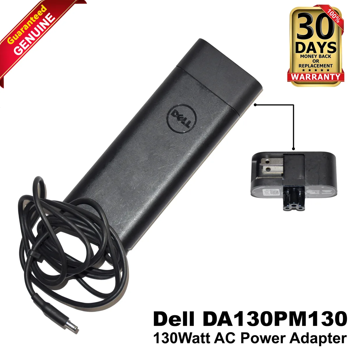 DELL DELL LA130PM121 130W 19.5V 7.4mm laptop battery — product photo