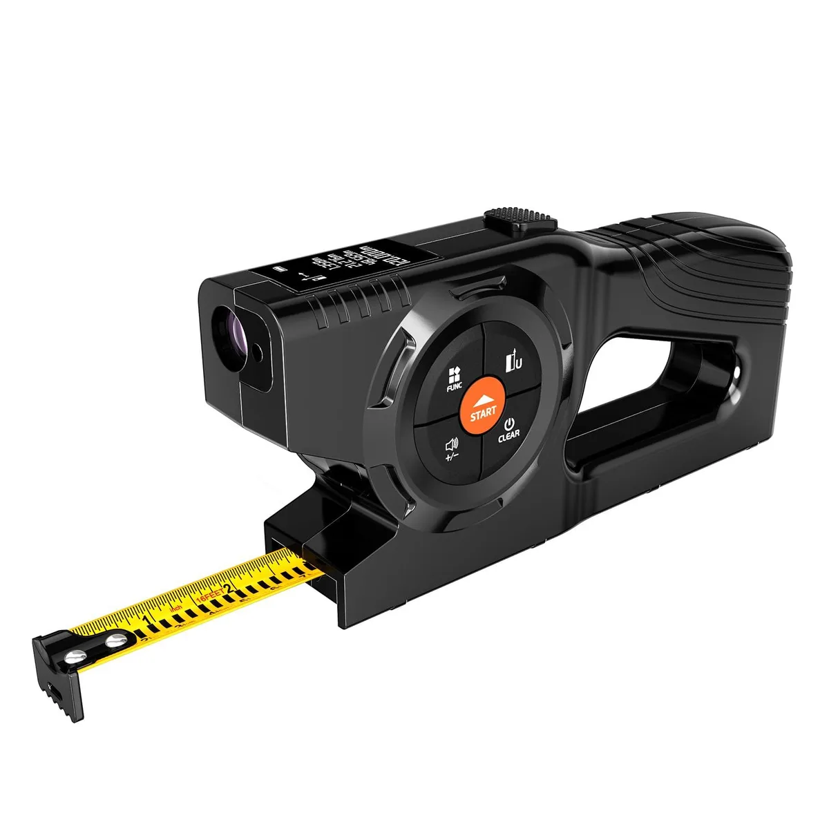  3-in-1 Digital Tape Measure 196Ft Laser Green Laser 100 Memory — product photo
