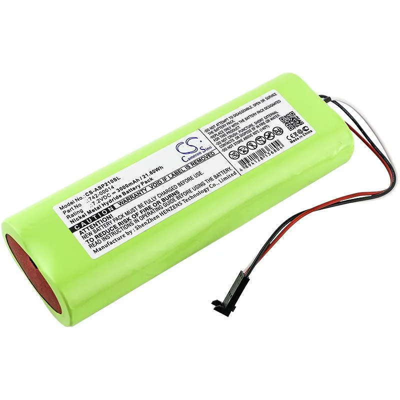 Centenex Electronics Centenex Electronics DS-CS-ASP210SL GPS Battery Ni-MH 7.2V 3000mAh Green — product photo