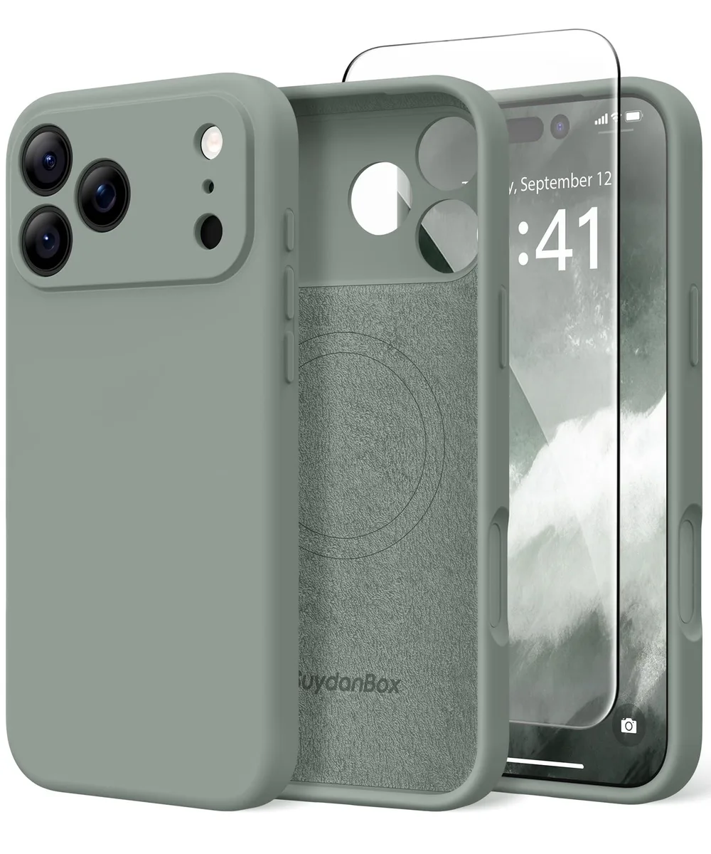  SuydanBox iPhone 17 Pro Case MagSafe Calke Green cell phones - unlocked — product photo