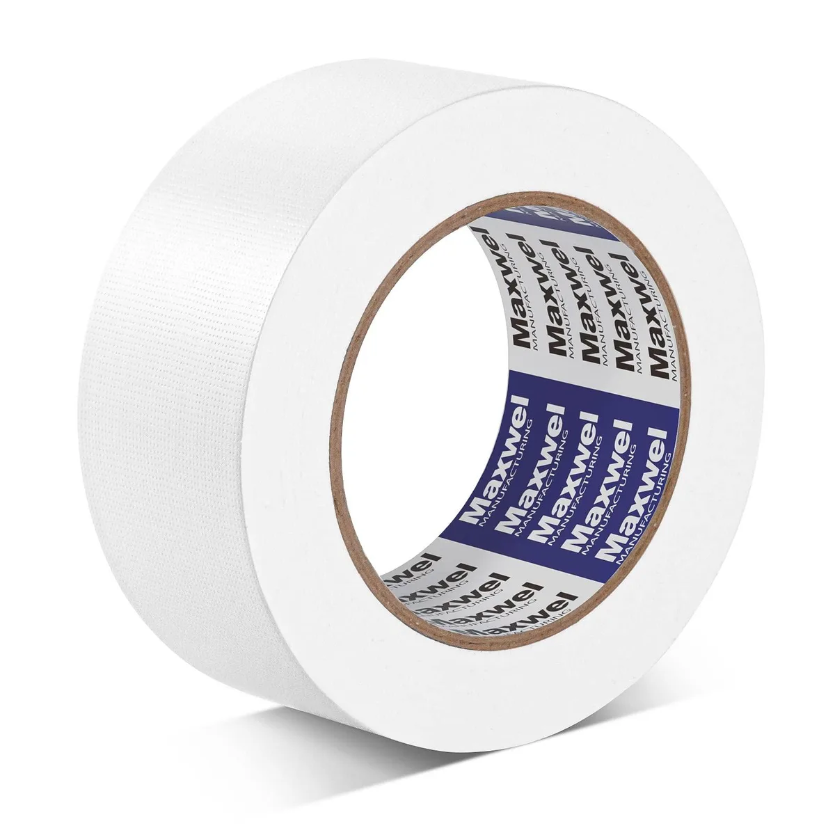  Maxwel Manufacturing White Heavy Duty Waterproof Duct Tape 1.88 in 35 yd — product photo