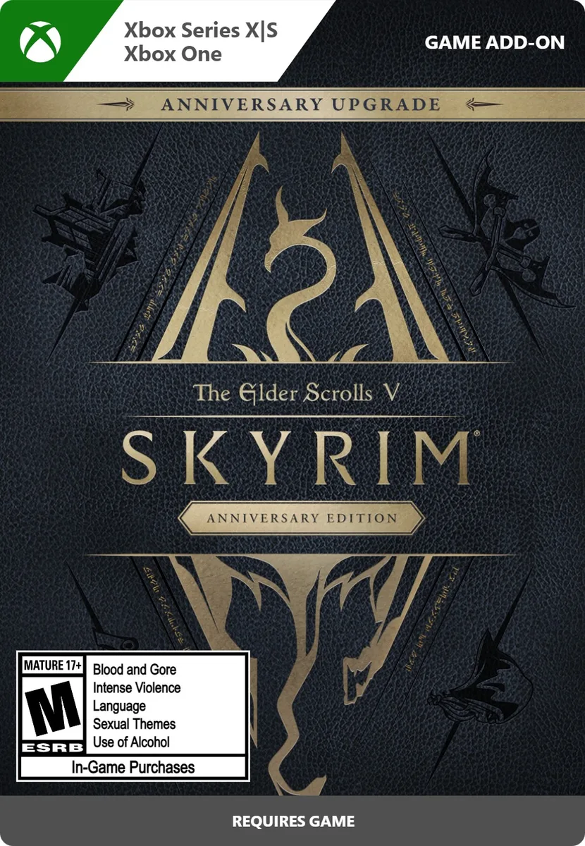Bethesda Softworks Bethesda Softworks 7CN-00096 The Elder Scrolls V: Skyrim Anniversary Upgrade downloadable game — product photo