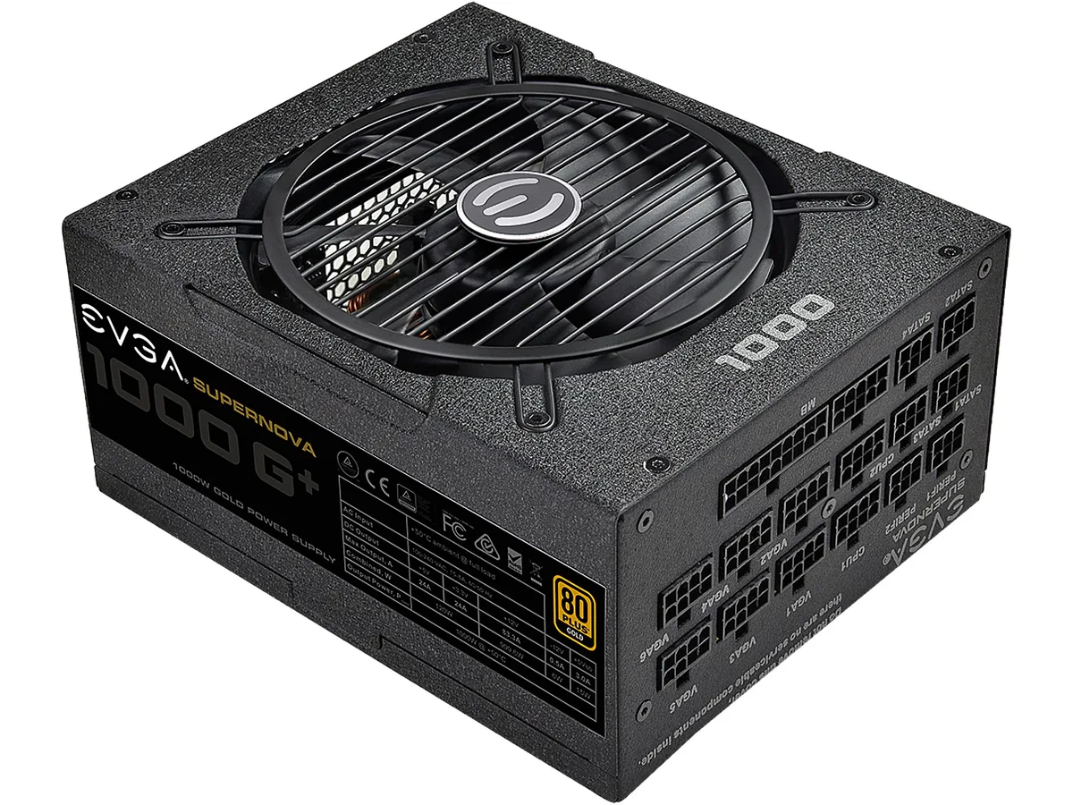 EVGA EVGA SuperNOVA 1000 G+ 1000W Fully Modular Power Supply 120-GP-1000-X1 — product photo