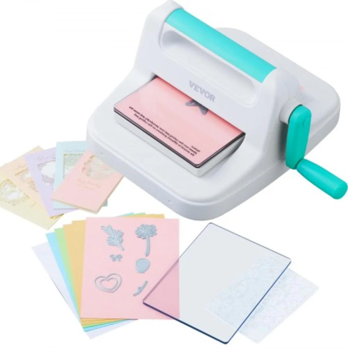 VEVOR VEVOR 26042-KIT Manual Die Cutting &amp; Embossing Machine 6 inch Opening Specialty Appliance — product photo