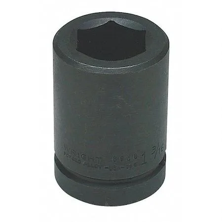 Wright Tool 8942 1-inch drive 6-point impact socket black oxide finish