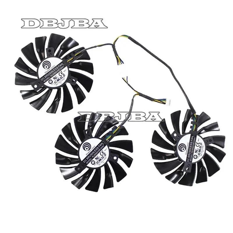 DBTLAP DBTLAP 3pcs PLD09210S12HH 85mm VGA Fan 4Pin for MSI GTX1080Ti 11G DUKE — product photo