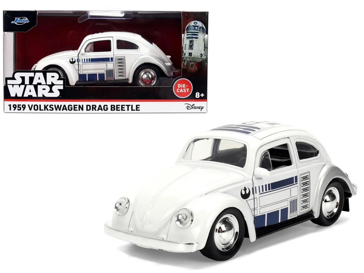 Jada Jada 1959 Volkswagen Beetle R2-D2 Star Wars 1/32 Diecast — product photo