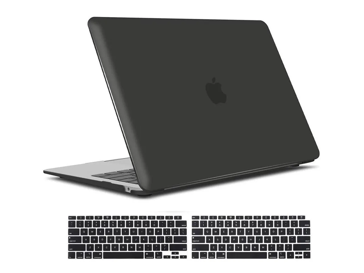 Werleo Werleo laptop case 13 inch black hard shell with keyboard cover — product photo