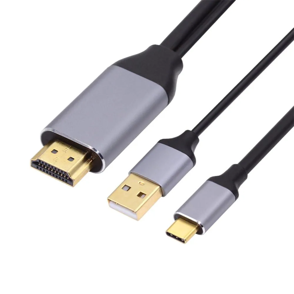 Fervit Fervit HDMI 1.4 to USB-C 3.1 Video Cable 1.8m 4K 60Hz — product photo