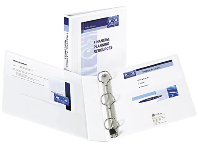 Avery Avery 1319 Extra-Wide EZD View Binder White — product photo
