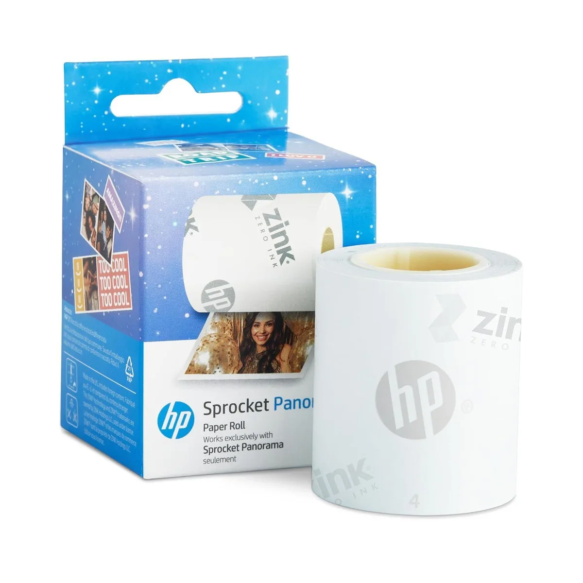 HP HP Sprocket Panorama 16.4' Sticky Backed Zink Photo Paper Roll — product photo