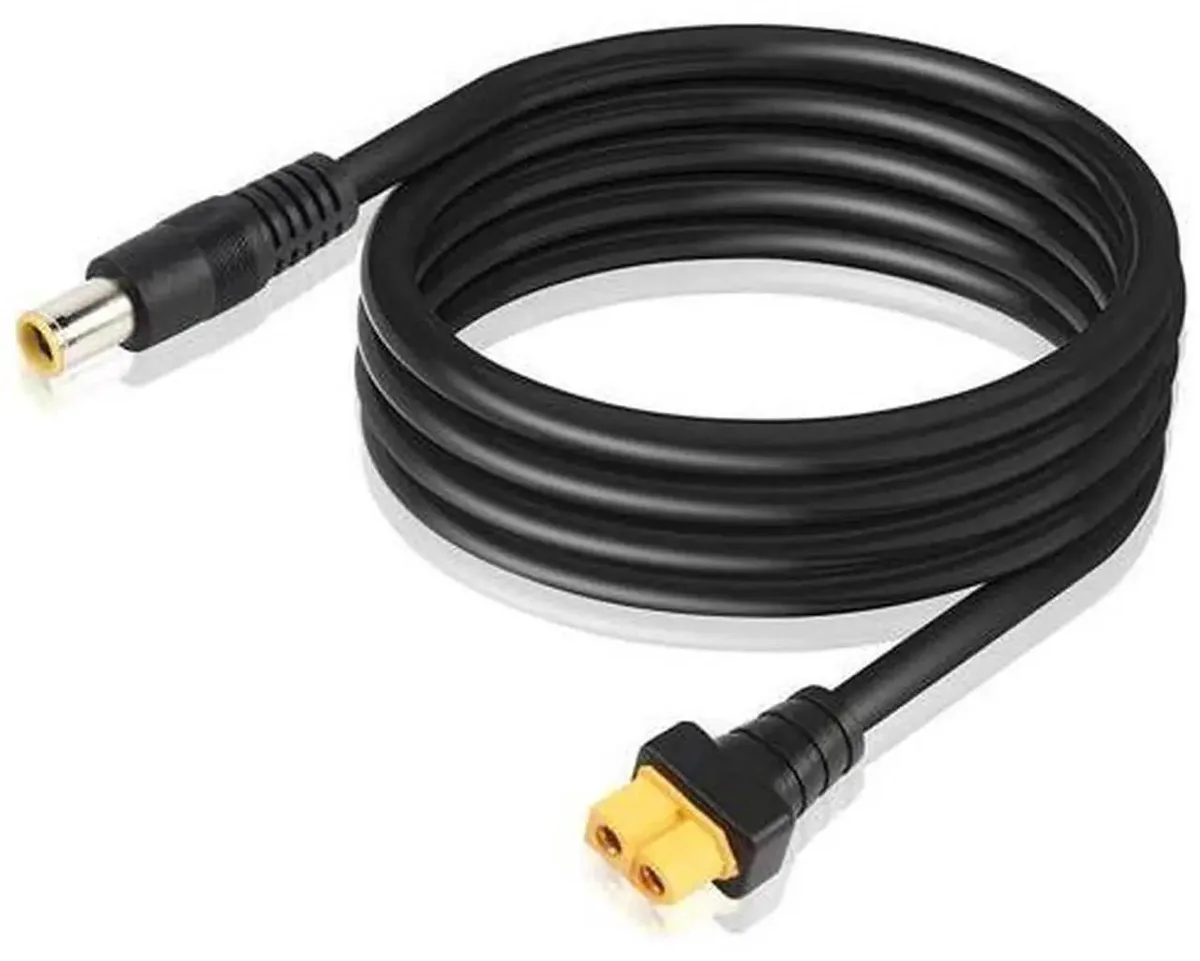 SMUGDESK SMUGDESK DC 7909 Male to XT60 Female 14AWG Power Adapter Cord — product photo