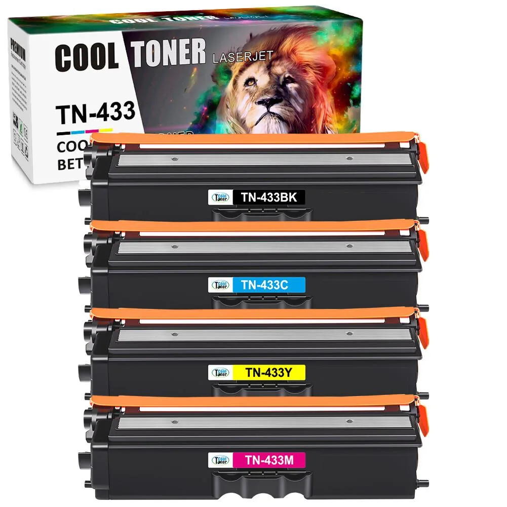 Cool Toner Cool Toner 4PK Compatible Brother TN433 TN431 Colour Toner — product photo
