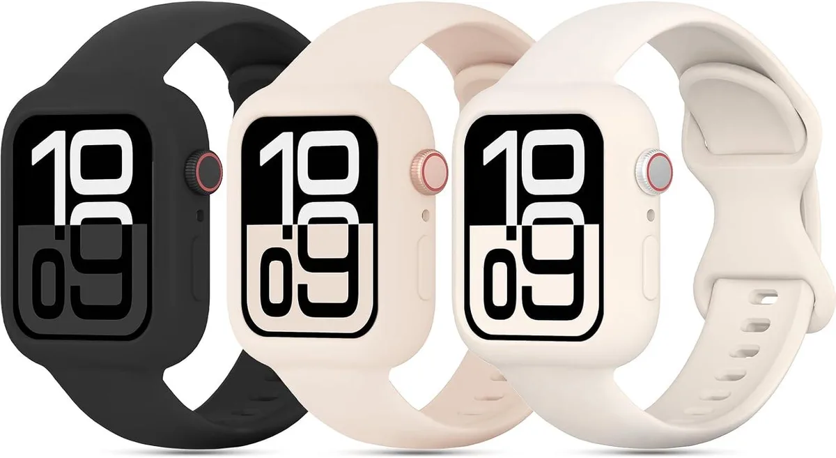 ETEIZU ETEIZU 3 Pack Silicone Bands Bumper Case 38-46mm — product photo