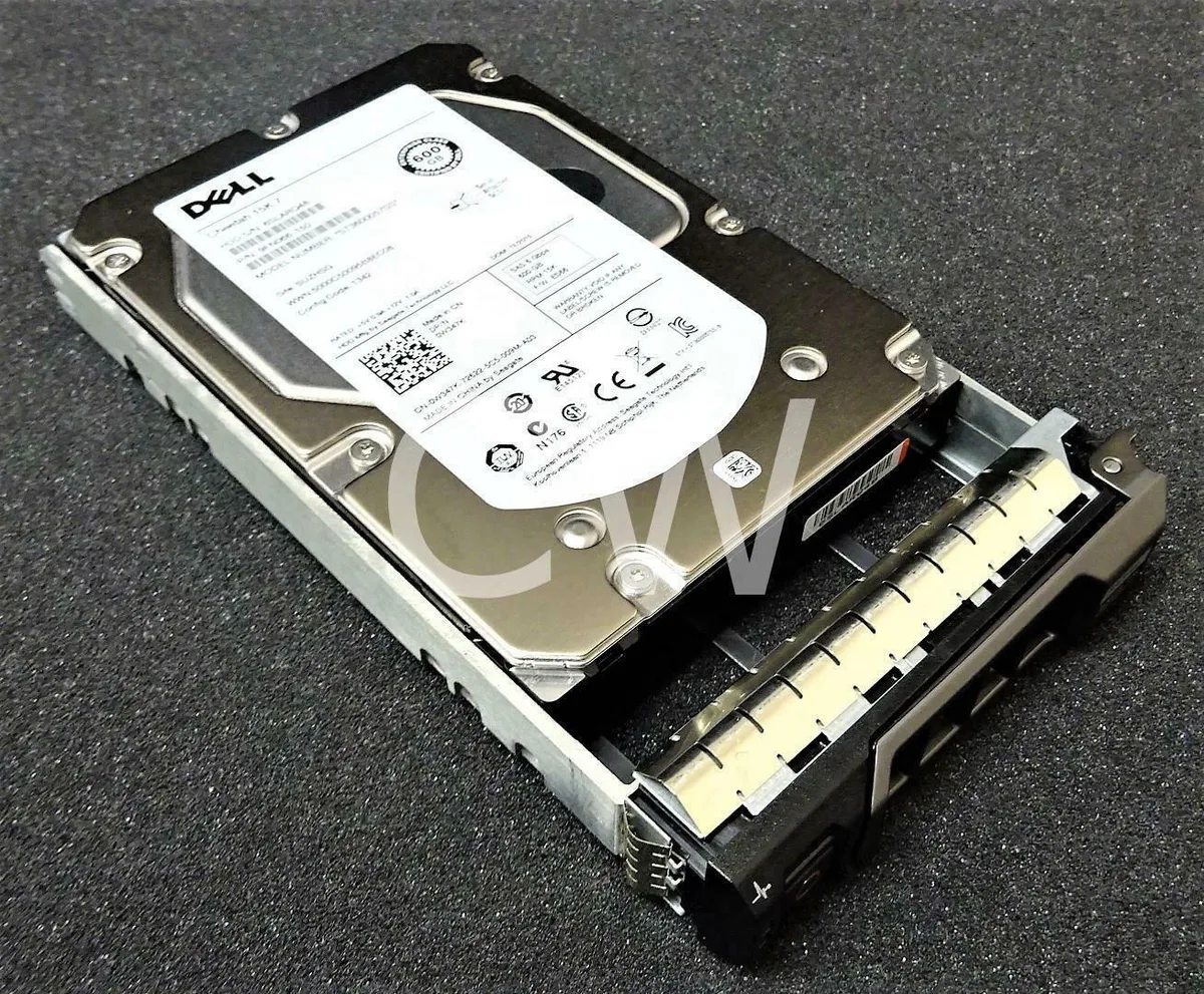 DELL DELL ST3600057SS 600GB 15000RPM 6Gb/s 3.5in SAS internal hard drive for T20 T100 T105 T110 — product photo