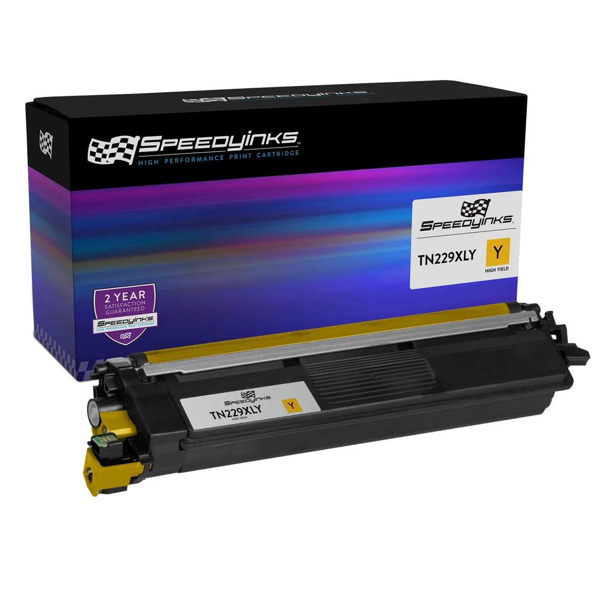 SpeedyInks SpeedyInks TN229XLY Yellow High Yield Toner Cartridge — product photo