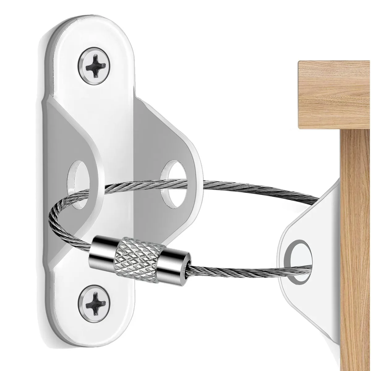  Ougourim Furniture Anchors 10 Pack White — product photo