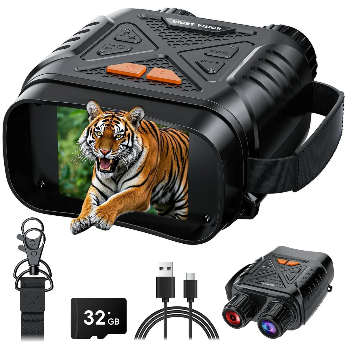 KEHIPI KEHIPI 328 Night Vision Binoculars 10x 2.8" 32GB — product photo