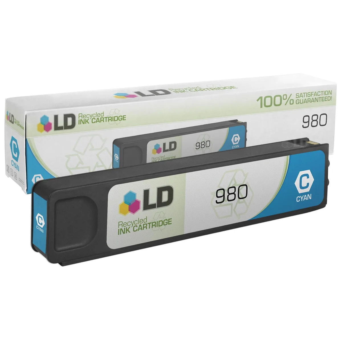 LD Products LD Products Remanufactured HP 980 (D8J07A) Cyan Ink Cartridge 6600 Pages — product photo