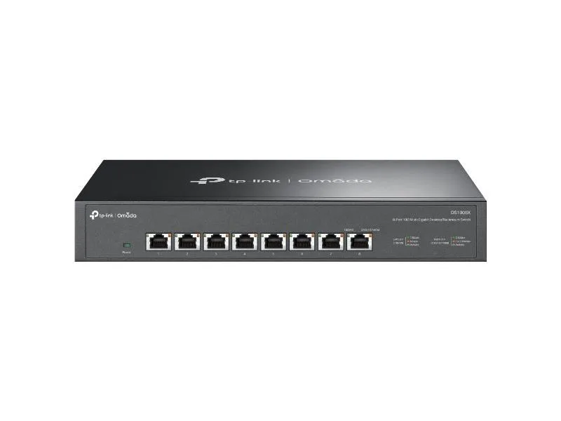 TP-Link TP-Link DS1008X Omada 8-Port 10G Switch 13-Inch Rackmount — product photo