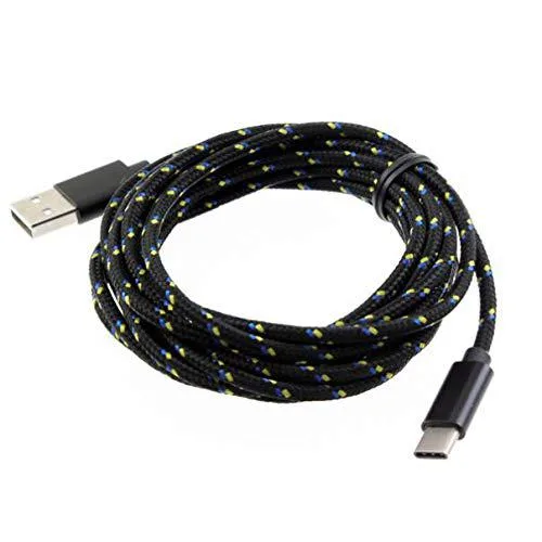 N2Toyz N2Toyz USB-C Braided Cable 10ft Charger Sync — product photo