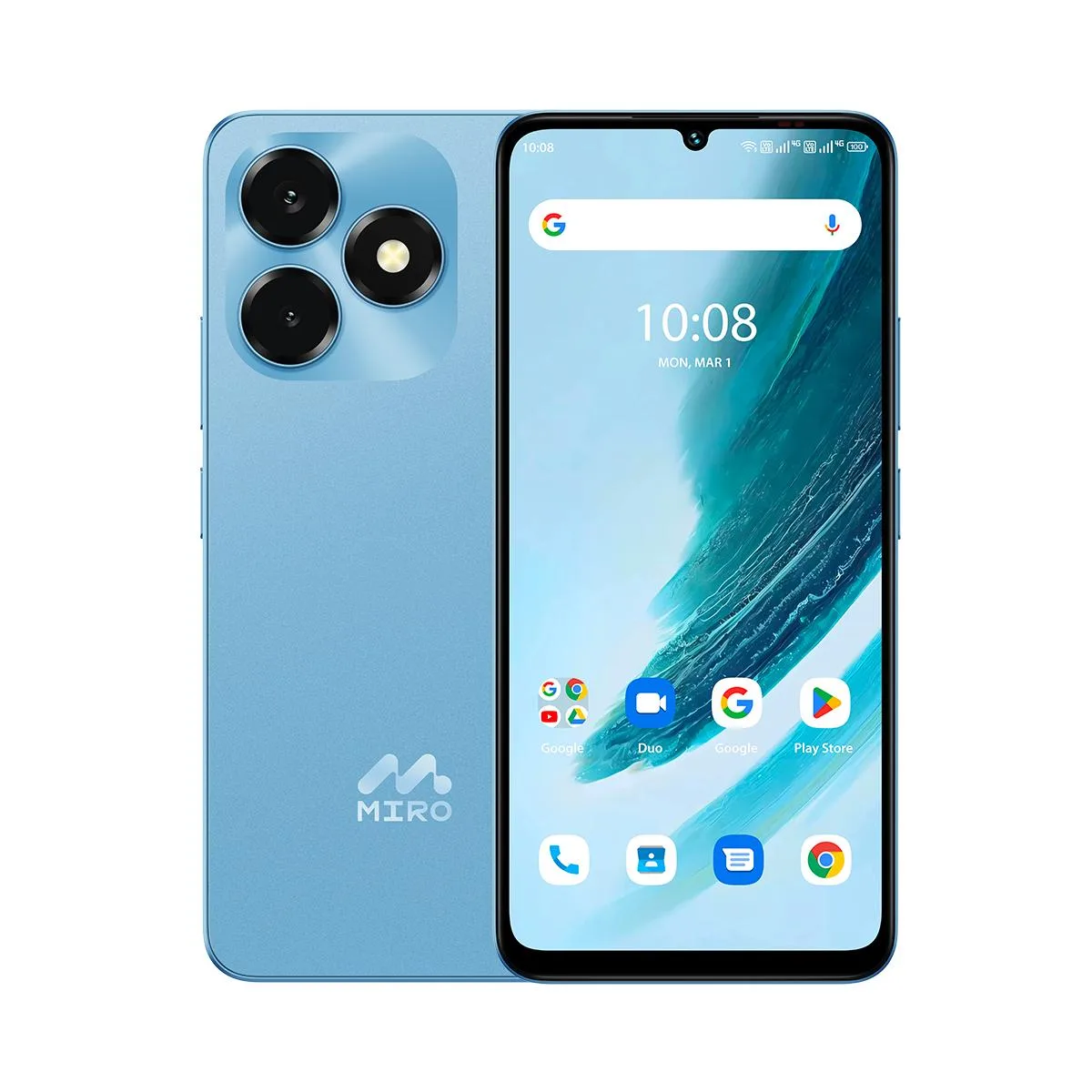 MIRO MIRO S69 Pro 6.9" 120Hz 8+256GB Blue cell phones - unlocked — product photo