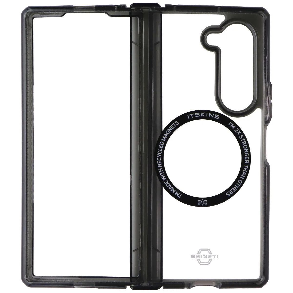 ITSKINS ITSKINS Hybrid_R Hinge Series Case for Samsung Galaxy Z Fold 6 Smoke — product photo