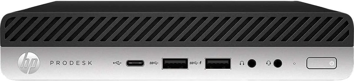 HP HP EliteDesk 800 G4 G5 Micro Desktop PC i7-8700T 8 GB DDR4 128 GB SSD — product photo
