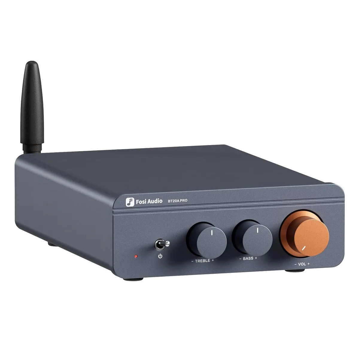  Fosi Audio BT20A Pro Bluetooth 5.0 Amplifier 300W x2 Grey — product photo