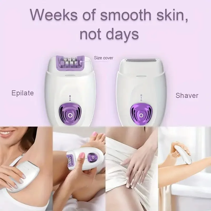 LAIRLUX LAIRLUX 2-in-1 Epilator &amp; Shaver 16 Tweezers 600mAh — product photo