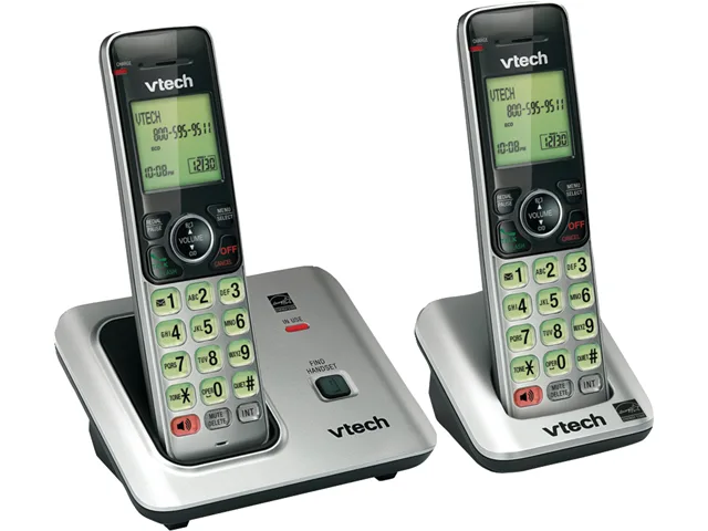 vtech VTech CS6619-2 cordless phone, 2 handsets, DECT 6.0 — product photo