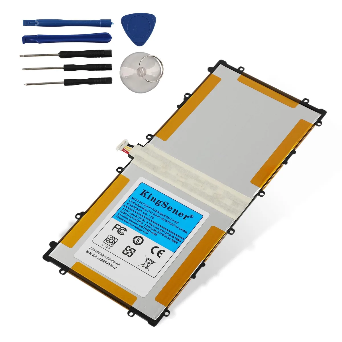 KingSener KingSener SP3496A8H 9000mAh 3.75V laptop battery — product photo