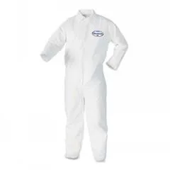 Kimberly-Clark Professional Kimberly-Clark Professional KCC 44303 A40 Coveralls White Large 25 Carton inventory supply — product photo